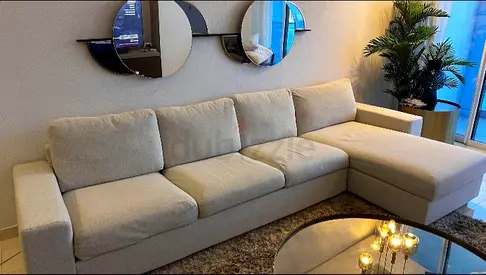 Ikea vimle L shape sofa beige Excellent Condition