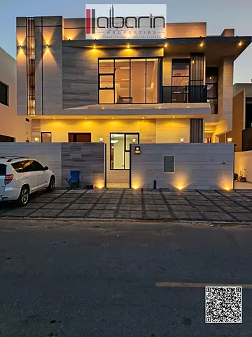 Luxury villa for sale in Al Helio – Ajman | Private pool and modern design