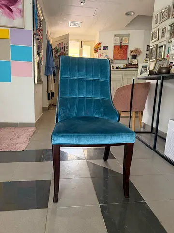 Marina homes exotic Blue chair