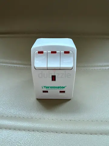 Terminator 3-Way Socket Multi-Adaptor