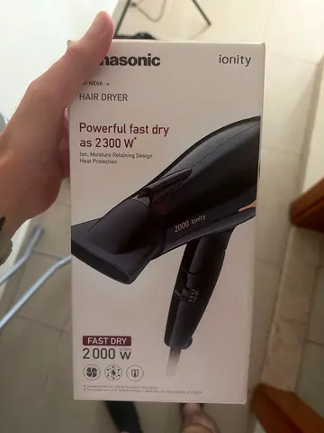 Panasonic Ionity Hair Dryer (2000W) - Like New in Box