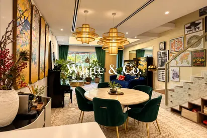 Upgraded 3BR Villa with Study & Maid | JVC