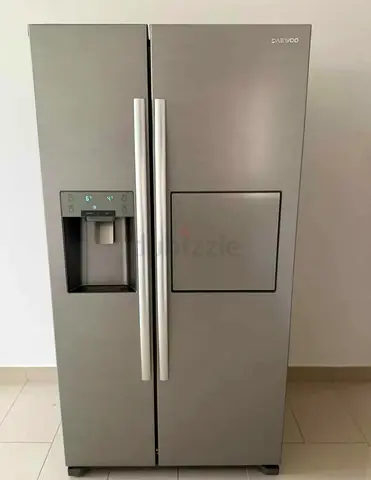 Deawoo fridge side by side freezer digital water dispenser ice maker mini bar