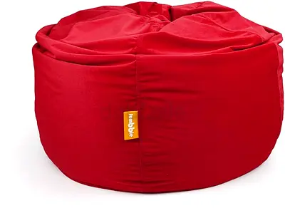 Red Bean Bag with filling - XXL Comfortable Lounger