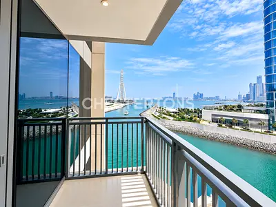 Sea and Marina View | Vacant | Unfurnished