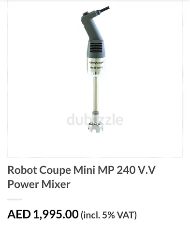 Robot coupe power mixer Mini MP 240 V V ( Hand Stick Blender)