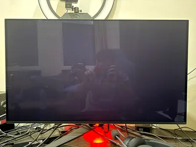 ASUS ROG Swift 32” 4K OLED Gaming Monitor (PG32UCDM) - UHD (3840 x 2160), QD-OLED, 240Hz, G-SYNC