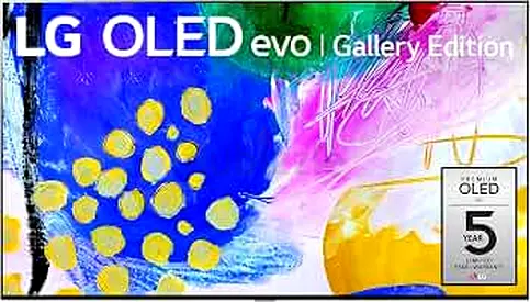 LG G2 Series 97-Inch Class OLED evo Gallery Edition Smart TV OLED97G2PUA, 2022 - AI-Powered 4K TV, A
