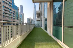 Burj View | Vacant | Rare Large Terrace