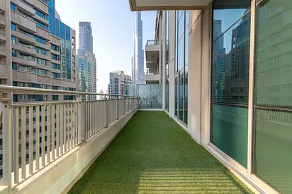 Burj View | Vacant | Rare Large Terrace