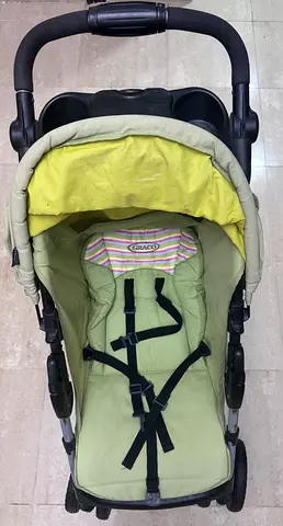 Graco Baby Stroller - Green, Good Condition
