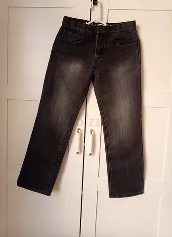 NAUTICA Boy's Grey Straight Fit Jeans - Size M/ 12 years, Gently Used