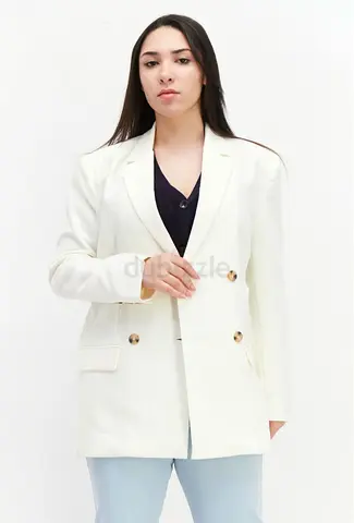 Brand New French Connection Women Blazer, Ivory
