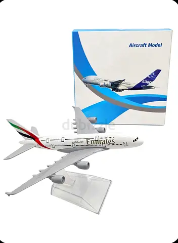 Beautiful brand new Emirates model plane 16 cms big made from die cast metal is available for sale