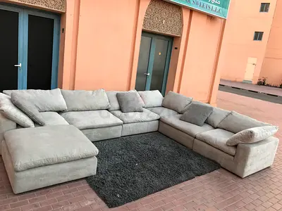 Pan Emirates Feather filled Sofa without footstool