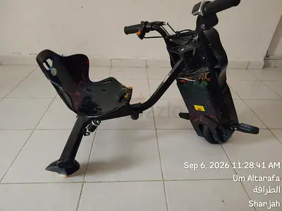 36V Kids Electric Drift Scooter / 3-Wheel Drifting Trike with Bluetooth & LED – Excellent Condition