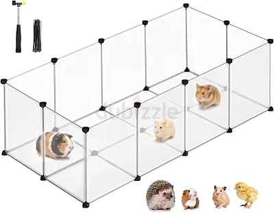 SONGMICS Modular Pet Playpen Sets with Floor