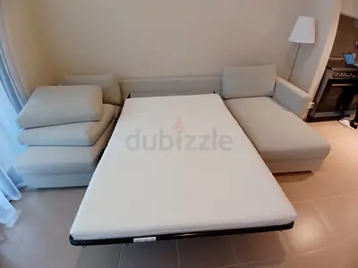 Ikea vimle u shape sofa bed