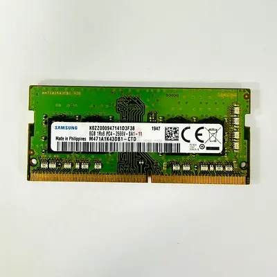 Samsung 8GB DDR4 2666MHz SODIMM Laptop RAM (M471A1K43DB1-CTD)
