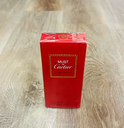 Must de Cartier Eau de Toilette 100ml (Rare to find)