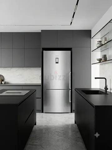 Siemens Bottom Freezer Refrigerator – New Model, Stainless Steel, Excellent Condition