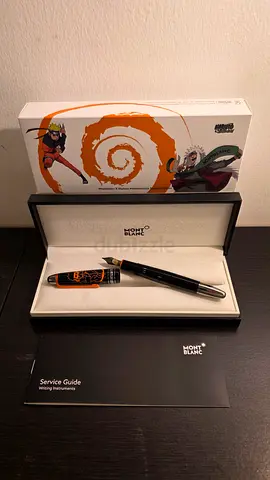 Montblanc × Naruto Meisterstück LeGrand Fountain Pen – Special Edition. Brand New. Never Used