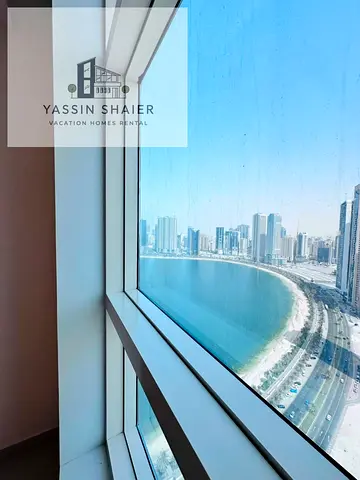 2 Bedrooms Apartment for Rent in Al Khan Al Mamzar | with Balcony