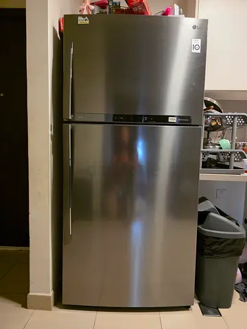 LG Stainless Steel Side-by-Side Refrigerator - excellent Condition