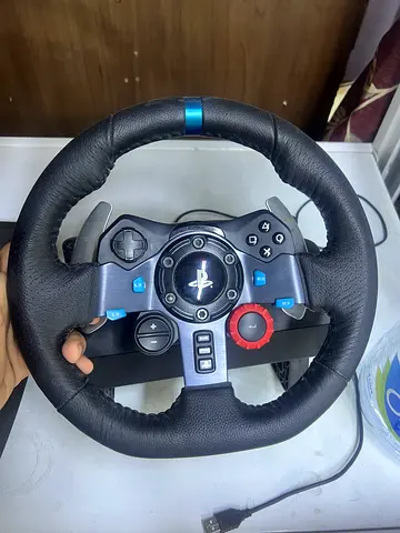 PlayStation Racing Wheel Controller with Pedals (USB) - Good Working Condition