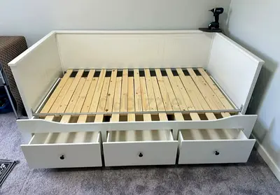 IKEA Hemnes Daybed with 2 Mattresses - Great Condition