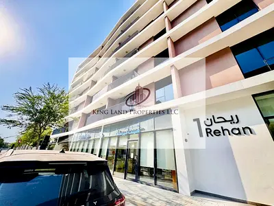 Beautiful views balcony studio available for rent in Aljada
