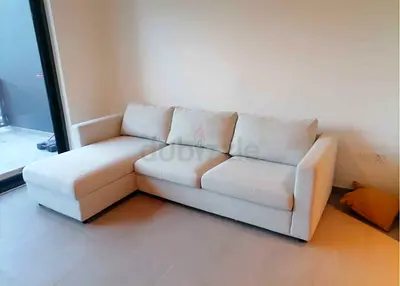 Perfect condition ikea vimle Gunnared Beige color lshape sofabed with storage