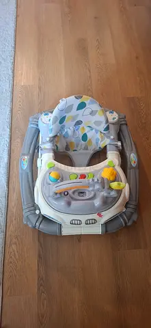 Foldable Baby Walker / Jumper with Toys - Good Condition