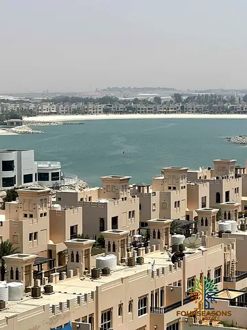 Studio with lagoon & golf course Views in Marina Apartments F, Al Hamra Village, RAK