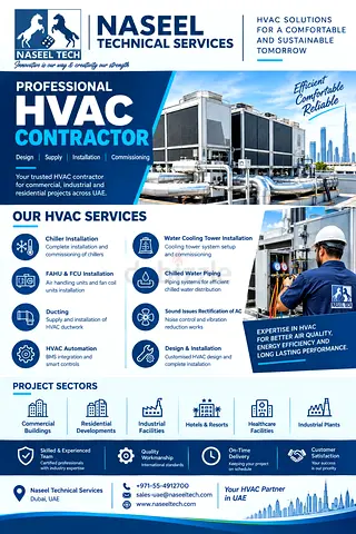 MECHANICAL CONTRACTOR - HVAC & PLUMBING WORKS