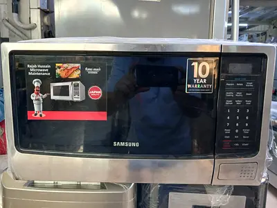 This is your item: *Samsung Solo Microwave 32 Litre - Model ME9114GST1* - Made: October 2018 - Made