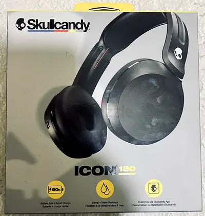 Skullcandy ICON 180 Wireless Over-Ear Headphones - Used