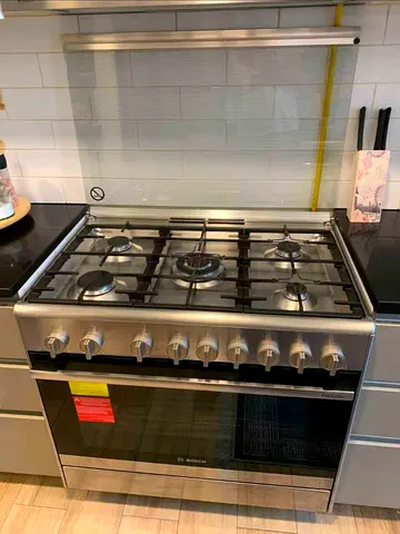 Free Delivery- BOSCH Italian 5-Burner Full Gass Cooking Range 90x60 CM