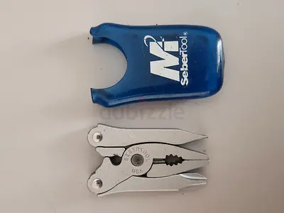 Vintage SeberTool M2 Pocket Multi-Tool Pliers (Made in USA) with Sheath