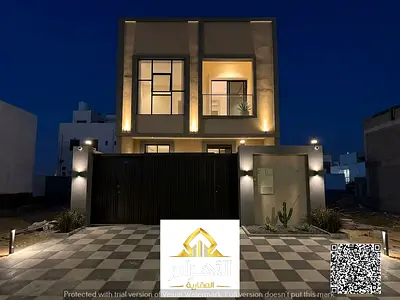 Modern 5-bedroom villa for sale in Al Zahia | Luxurious custom finishing | Freehold ownership for all nationalities | Registration and ownership fees