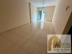 One bedroom and living room, spacious area, with gym and swimming pool, annual rent in Al Nahda