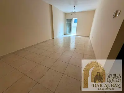 One bedroom and living room, spacious area, with gym and swimming pool, annual rent in Al Nahda