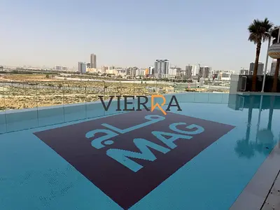 وحدة جديدة تماماً بغرفتي نوم | أثاث فاخر | طابق مرتفع