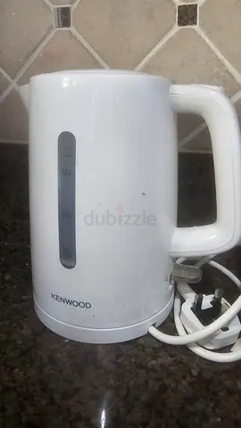 Kenwood Electric Kettle - 1.7L, White, Good Working Condition