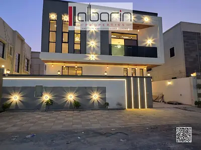 Villa for sale in Ajman, Al Helio area: 5 master bedrooms plus a maid's room.