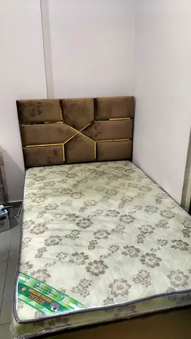 BRAND NEW DOUBLE SIZE LUXURY BED WITH MATTRESS AVAILABLE