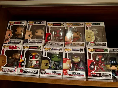 Funko pops - selection
