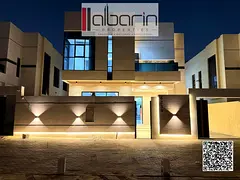 Own a modern villa with an elegant design and spacious areas in a prime location close to all servic