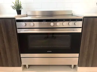 Siemens last model cooker full electric with fan digital 90/60 cm