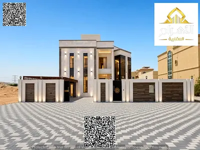 Corner villa on a 6200 sq ft plot with a 5700 sq ft building, including LG air conditioners.